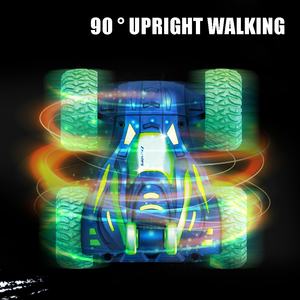 Voiture de cascade RC à bascule 4CH, rouleau à 360 degrés, <span class=keywords><strong>télécommande</strong></span> debout, rotation et retournement, rotation avec lumière - Product Image 4