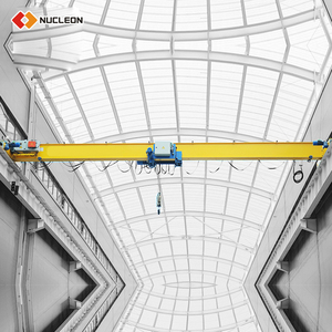La seguridad de la conducción mejor promoción gancho puente sola viga de la grúa con Europa estilo polipasto para venta - Product Image 3