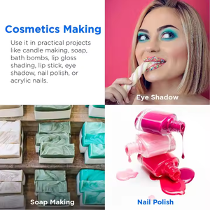 Hot bán titan loại Hữu Cơ mica bột sắc tố thiết lập nhiều màu nhựa <span class=keywords><strong>Epoxy</strong></span> cho nến và xà phòng làm - Product Image 5