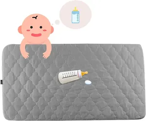 Baby Cod Bed Waterproof Mattress Protector Cover Portable Skin-Friendly for Newborn Baby Waterproof Bassinet Mattress Pad
