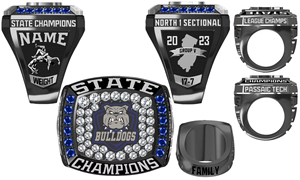 טבעת אליפות קלאסית בהתאמה אישית, איכותית, לגברים, מצופה זהב, מתנה לחברים - Product Image 2