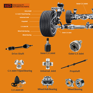 EEP Autopartes, Eje de Transmisión Delantero, Junta Homocinética Interna y Externa para Toyota, Honda, Mitsubishi, Hyundai, Ford, Volvo, Kia, Mazda - Product Image 5
