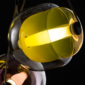 Postmodern Minimalist Designer Showroom <b>Chandelier</b> Luxury Stained Glass Decorative Lamp for Living Room Dining Room Bedroom - Product Image 6