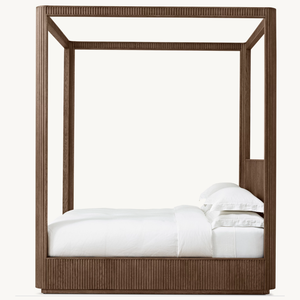 <span class=keywords><strong>Lit</strong></span> à baldaquin Byron, très vendu, sculpté à la main, en bois massif moderne, mobilier <span class=keywords><strong>de</strong></span> chambre à coucher <span class=keywords><strong>de</strong></span> luxe - Product Image 4