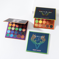 BEAUTY GLAZED — fard à paupières imperméable, palette d'ombre à paupières magique, mat, poudre pressurisée, 25 couleurs