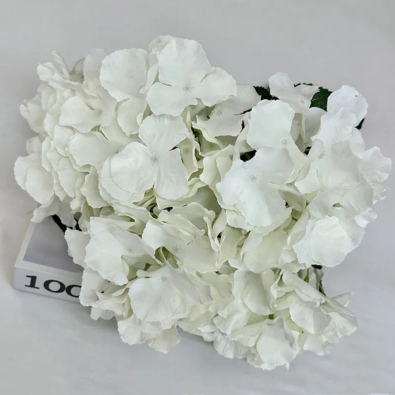 High quality Faux TIANYUAN 5 Fork Large Petal Hydrangea Artificial Real Touch Hydrangea flower Home Wedding Decoration