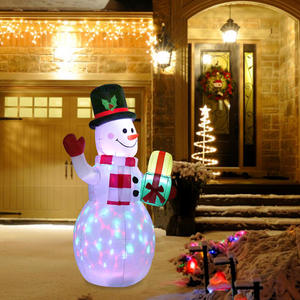 Sistema de Compras en Línea, Decoración Navideña, Envío Directo, Muñeco de Nieve Inflable Navideño con Luz - Product Image 1