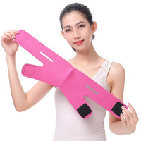 Patch liftant pour le menton, réducteur de double menton, ceinture de lifting facial, bandage anti-rides, bandeau facial, sangle de lifting en V pour femmes