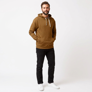Sudadera con capucha unisex cómoda de punto, suave, transpirable, ligera, 100 % algodón, forro polar, personalizada para hombre, para el invierno. - Product Image 1