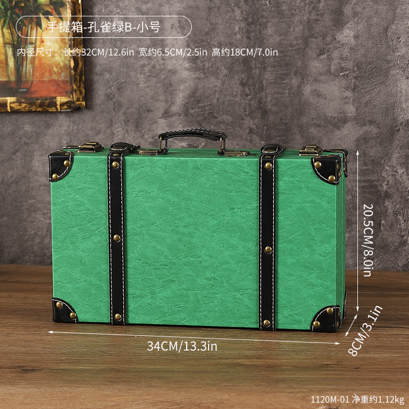 1120M-01 Valise - Vert Paon B - Petit
