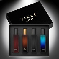 Juego de descubrimiento de perfumes de lujo, 10-15 piezas, embalaje rígido, caja de biblioteca de aroma azul personalizada, caja de papel de regalo de Perfume