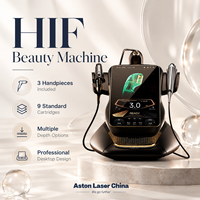 Appareil de beauté HIF de bureau 25D avec 3 embouts, 9 cartouches et formation vidéo pour les professionnels des salons – Fournisseur