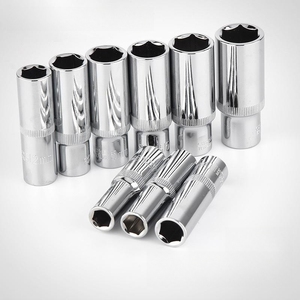 Chuyên Nghiệp 2 Loại 15Pcs 1/2 quot; Ổ Cắm Thiết Lập 1/2 Sâu Ổ Cắm Công Cụ Thiết Lập Cho Xe Sửa Chữa Sâu Tác động Ổ Cắm Bộ Công Cụ - Product Image 3