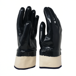 Gants en coton avec revêtement en nitrile, gants de protection pour usage industriel, taille 10 - Product Image 2