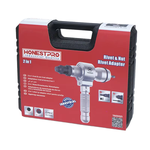 Adaptador de remachadora y tuerca inalámbrico Honest 2 en 1, adaptador de pistola remachadora eléctrica de varios tamaños para taladro - Product Image 2
