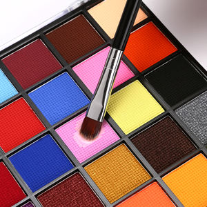 Paleta de 54 Colores de Pinturas Corporales Naturales a Base de Plantas, Seguras para Niños, para Maquillaje Artístico, Navidad, Halloween y Representaciones Escénicas - Product Image 5