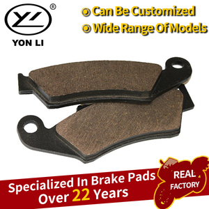 Plaquettes de frein de moto de haute qualité FA185 compatibles avec HONDA CRF 125 <span class=keywords><strong>R</strong></span> et ATV TRX450R - Product Image 2