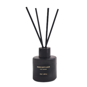 Difusor de Aromas Minimalista de 50 ml, Botella de Cerámica y Vidrio en Blanco y Negro para Aromaterapia, Decoración para el Hogar, Hotel, Spa y Estilo de Vida - Product Image 2