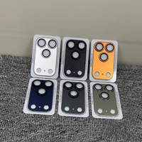 Protection d'objectif d'appareil photo en verre trempé à couverture intégrale en métal pour iPhone 17 Pro Max, coque de protection en alliage d'aluminium pour iPhone 17 16