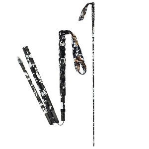 Bâtons de randonnée pliables Okhealing en fibre de carbone, légers, camouflage, pour la randonnée, le trekking, la marche en plein air - Product Image 1