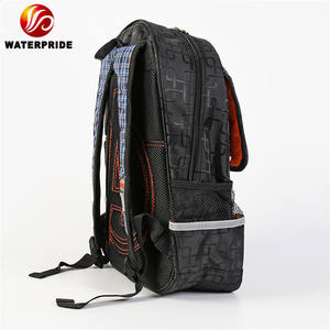 Sac à dos scolaire pour garçons Prideone, mode, motif intégral, résistant à l'eau, polyester et nylon, 16L, rigide, vente en gros - Product Image 4