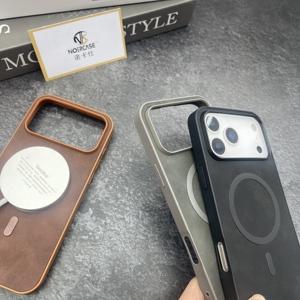 Funda de Teléfono de Cuero de Lujo para <span class=keywords><strong>Samsung</strong></span> S26 S25 Ultra Plus Realme Tecno Infinix Xiaomi, Magnética, Ultrafina, Estilo Ejecutivo - Product Image 2