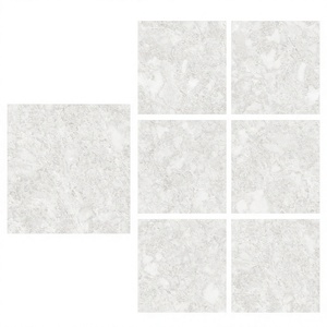 Carreaux de sol en porcelaine Floral Satuario 800x800mm (80x80cm) blancs, aspect granit, pour intérieurs, Maldives - Product Image 3