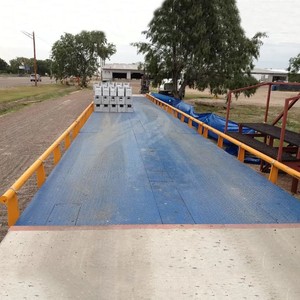 Pèse-poids pour camions 60 tonnes / 120 tonnes / 150 tonnes, grande pont-bascule, pesage pour ports, terminaux et zones minières - Product Image 2