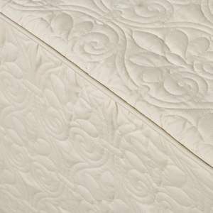 Cubrecama DB Cream King-Size de 3 Piezas, Acolchado, de Algodón con Diseño de Patchwork para el Hogar - Product Image 6