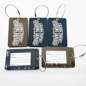 Lettres de vente chaudes étiquette de <span class=keywords><strong>bagage</strong></span> personnalisée étiquette de <span class=keywords><strong>bagage</strong></span> autocollant Logo sécurité voyage compagnie aérienne étiquette de <span class=keywords><strong>bagage</strong></span> en PVC souple - Product Image 6