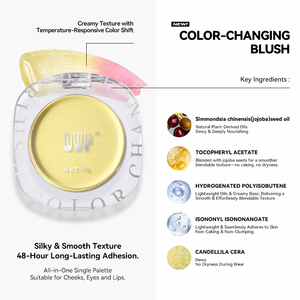 Rubor en <span class=keywords><strong>Crema</strong></span> de Color Cambiante Personalizado de Marca Privada, Alta Calidad, Larga Duración, Resistente al Agua, Iluminador, Mini, Lindo - Product Image 5