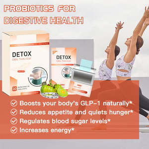 Usine Soutien Active Minceur Detox Bandes Orales Énergie Boost Vitamine Supplément Bouche Fondant Perte De Poids Bande Orale - Product Image 2