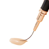 Ensemble de 5 pinceaux de nail art en plastique de style japonais pour l'airbrush, pour la peinture florale, le dessin et le pointillage, 8 couleurs, pour le marché international