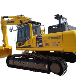 เครื่องจักรและอุปกรณ์ก่อสร้างใช้แล้วรถขุดใช้ pc450 Komatsu - Product Image 1