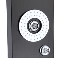 Douche murale SUS304 pour salle de bain, colonne de douche murale, ensemble de jets de massage pour le corps, panneau de douche