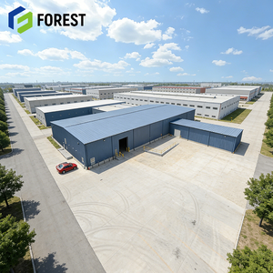 Bâtiment en acier galvanisé sur mesure aux États-Unis avec panneaux sandwich, entrepôt de stockage métallique résistant à la corrosion en Europe, EPS - Product Image 1