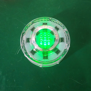 Reflector Circular de Vidrio para Carreteras, Resistente al Agua IP68, con Alta Intensidad Prismática y Energía Solar - Product Image 1