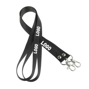 Factory Supplier Nylon <b>Lanyards</b> Material Wholesale Free Design Custom Logo Neck <b>Polyester</b> Heat Transfer <b>Lanyard</b> Belt - Product Image 1