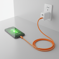 Câble de charge rapide USB Type-C vers Type-C 60W 3A en nylon tressé en cuivre pur STONGWIRE ST-101 avec emballage personnalisé avec logo