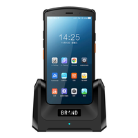 Terminal de données mobile portable Android 12.0 4G+64G Octa-Core 2.0GHz avec lecteur de codes-barres 2D et batterie 4000mAh pour l'inventaire des stocks