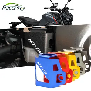 RACEPRO NEW MT09 Motorcycle CNC Rear Brake Fluid Reservoir Guards Cover For YAMAHA MT09 MT 09 Tracer 2014-2022