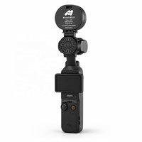 Lampe LED magnétique portable pour caméra d'action DJI Osmo Pocket 3 Pocket 4, rechargeable, 3 couleurs, pour selfie et vlog