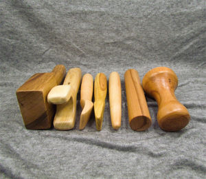 Juego de 7 masajeadores Tok <span class=keywords><strong>Sen</strong></span>, herramientas de masaje tailandés, mango de madera, liberación de músculos corporales, masajeador de acupuntura facial para relajación profunda - Product Image 4