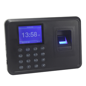 Sistema de huellas dactilares con tiempo de asistencia, grabadora de tiempo, Digital, electrónico, con batería F01 - Product Image 2