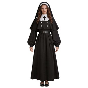 Disfraz de Monja Sacerdotisa de la Iglesia Católica María Magdalena para Mujer CARR-023 - Product Image 5