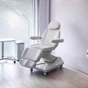 Cama médica eléctrica de 3 motores, silla para trasplante de cabello, silla de tratamiento, cama de Spa, mesas de masaje eléctricas faciales, cama - Product Image 4