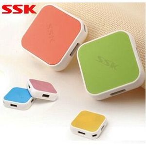 Ssk Shu029 <b>Usb</b> <b>Hub</b> 4 Port <b>Usb</b> 2.0 Plastic For Computer Expansion - Product Image 2