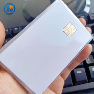 Cartão de PVC Premium Personalizável 4428 4442 Cartão de Visita de Luxo com Chip de Contato NFC para Pagamento e Aplicação de Associação - Product Image 1