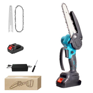 Draagbare 6-Inch Elektrische Kettingzaag Draagbare Lithium-Buitenshuis Draadloos Gebonden Zaag Met Grote Capaciteit Voor Grensoverschrijdend Gebruik - Product Image 2