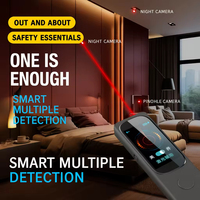 Nouveau détecteur de signal multifonction à écran tactile, vision nocturne précise, détection GPS, balayage large bande, contrôle tactile, alarme pour la vente en gros
